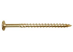 schotelkopschroef 8mm geel zink lengte 100 t/m 280